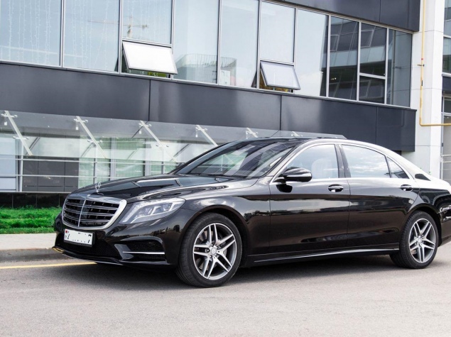 Mercedes S-class W222 Long  2016 год черный