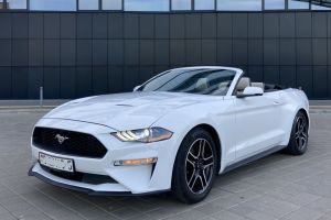 Кабриолет Форд Мустанг белый, ford mustang