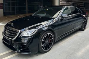 Mercedes S-class 2018 год  W222 long  черный