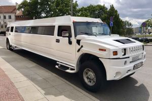 Limousine Hummer H2, 20 seats, white